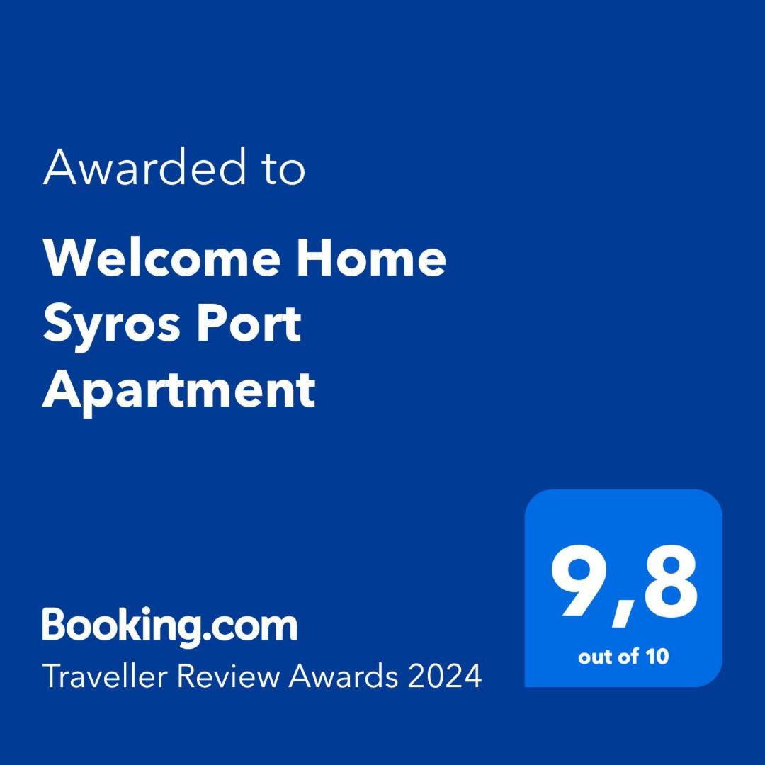 Welcome Home Syros Port Apartment Ermoupoli Exterior foto